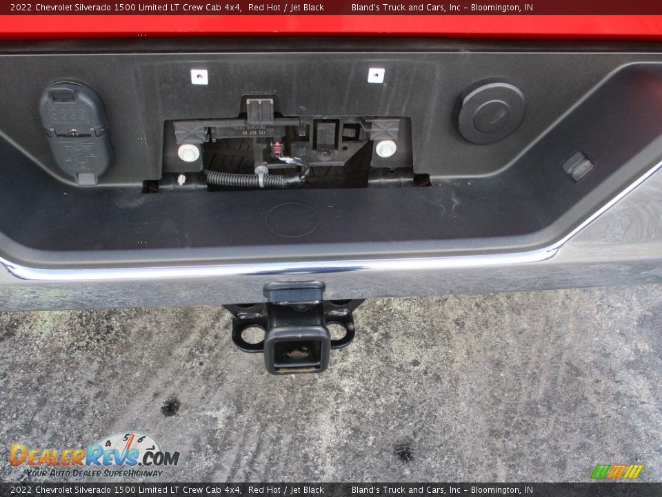 2022 Chevrolet Silverado 1500 Limited LT Crew Cab 4x4 Red Hot / Jet Black Photo #29