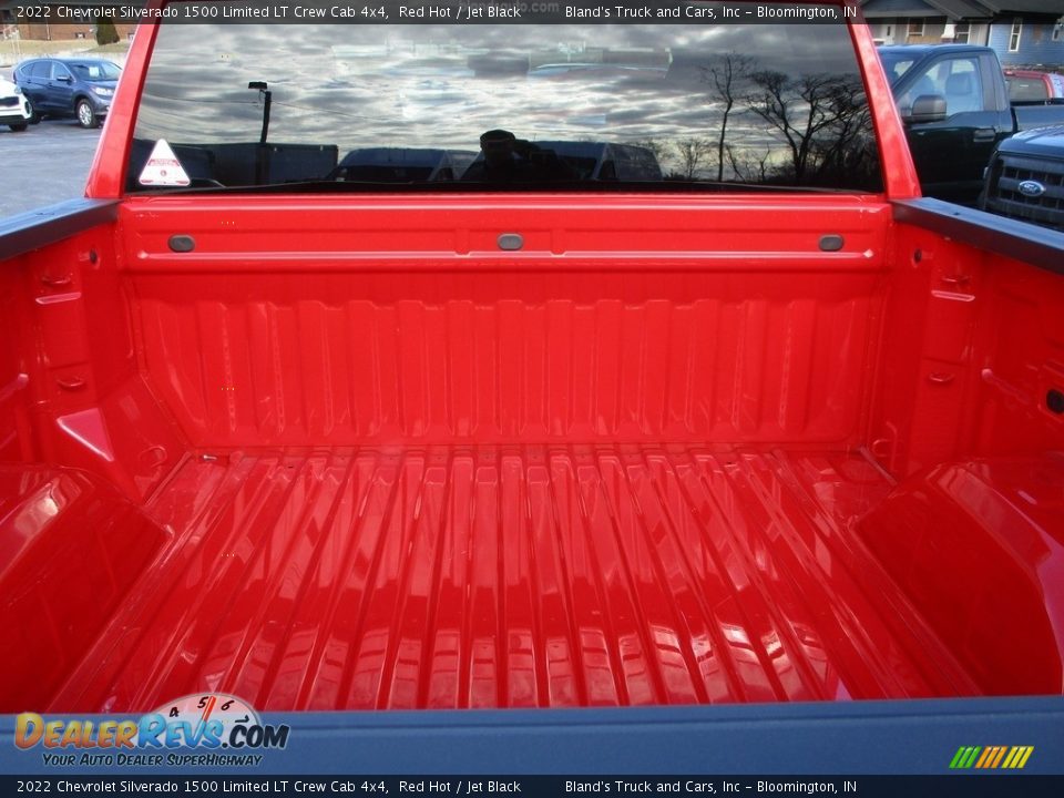 2022 Chevrolet Silverado 1500 Limited LT Crew Cab 4x4 Red Hot / Jet Black Photo #30