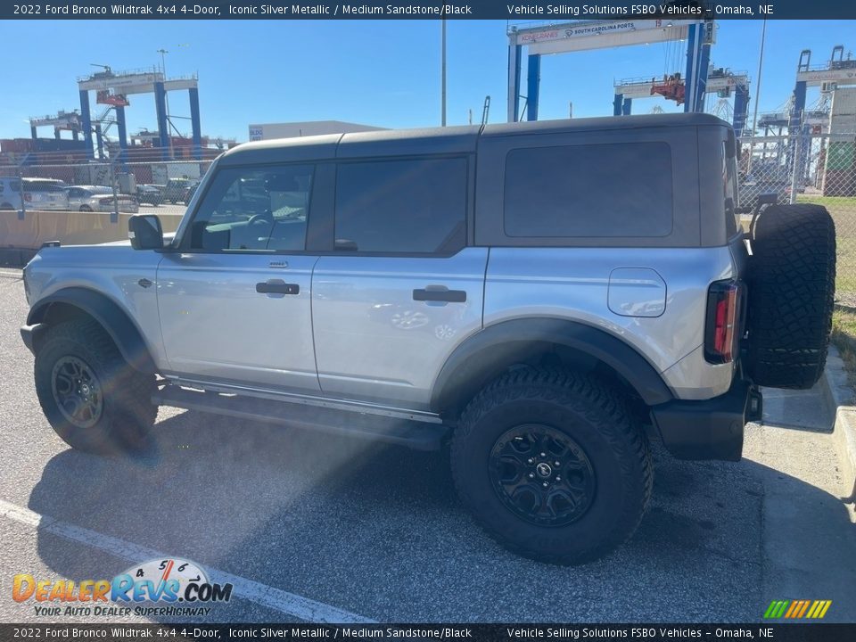 2022 Ford Bronco Wildtrak 4x4 4-Door Iconic Silver Metallic / Medium Sandstone/Black Photo #17