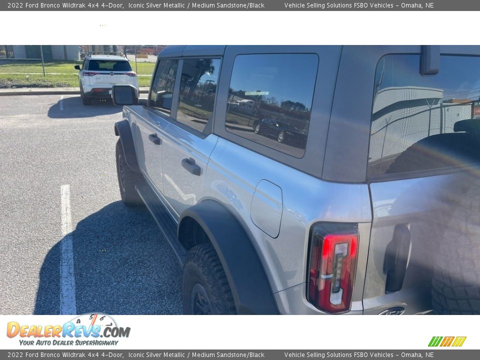 2022 Ford Bronco Wildtrak 4x4 4-Door Iconic Silver Metallic / Medium Sandstone/Black Photo #19