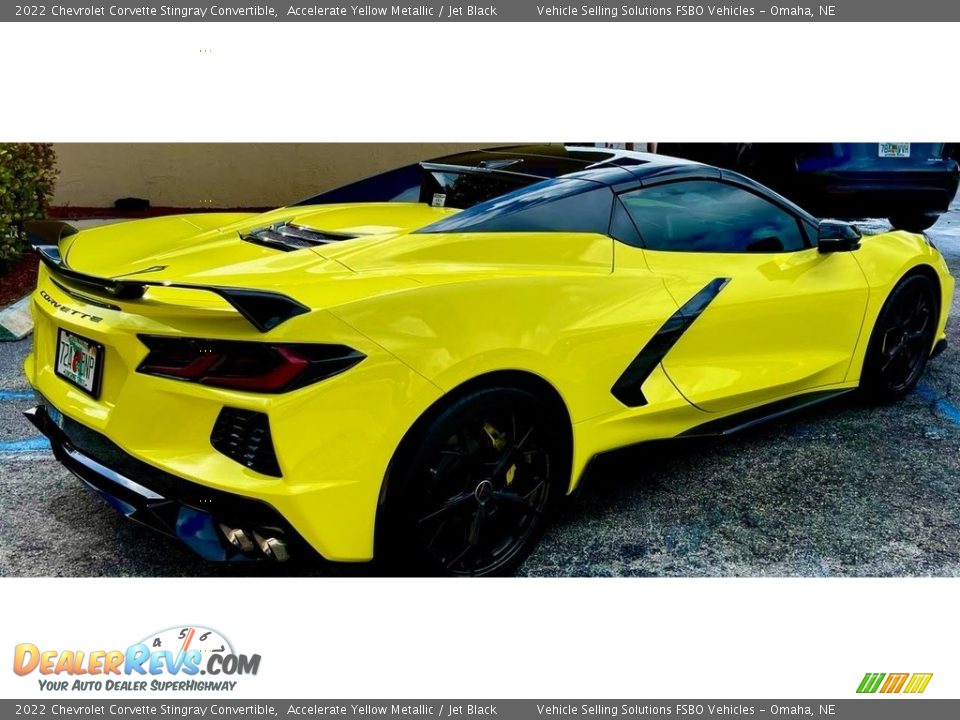 Accelerate Yellow Metallic 2022 Chevrolet Corvette Stingray Convertible Photo #5