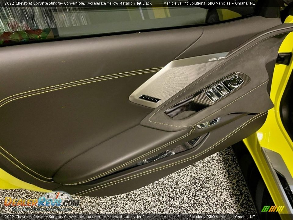 Door Panel of 2022 Chevrolet Corvette Stingray Convertible Photo #6