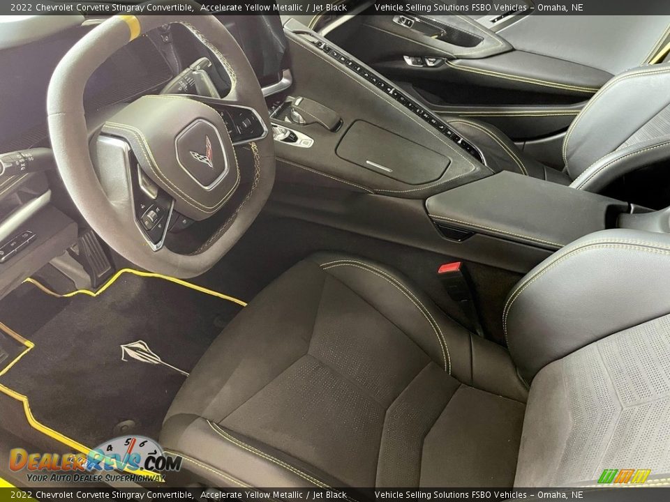 Front Seat of 2022 Chevrolet Corvette Stingray Convertible Photo #7