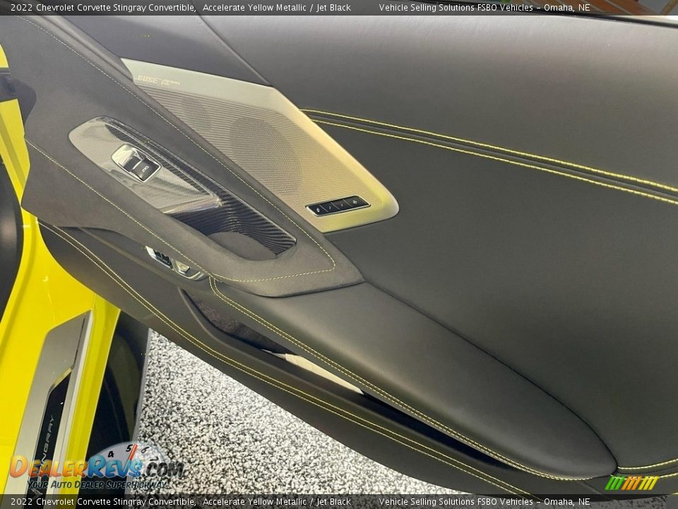 Door Panel of 2022 Chevrolet Corvette Stingray Convertible Photo #10