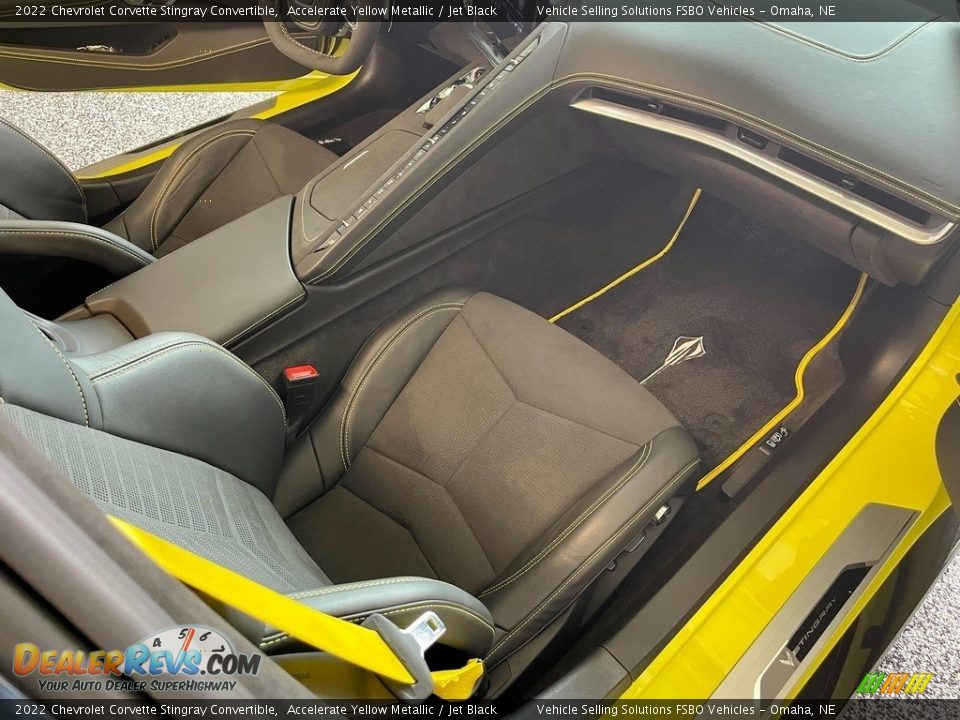 Front Seat of 2022 Chevrolet Corvette Stingray Convertible Photo #11