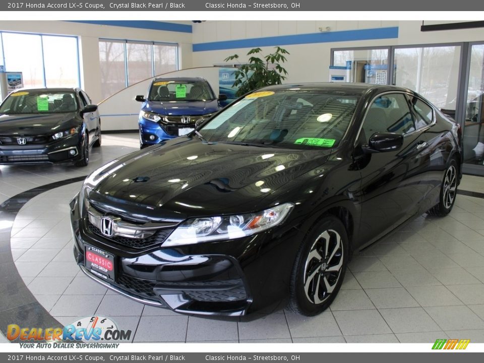 2017 Honda Accord LX-S Coupe Crystal Black Pearl / Black Photo #1