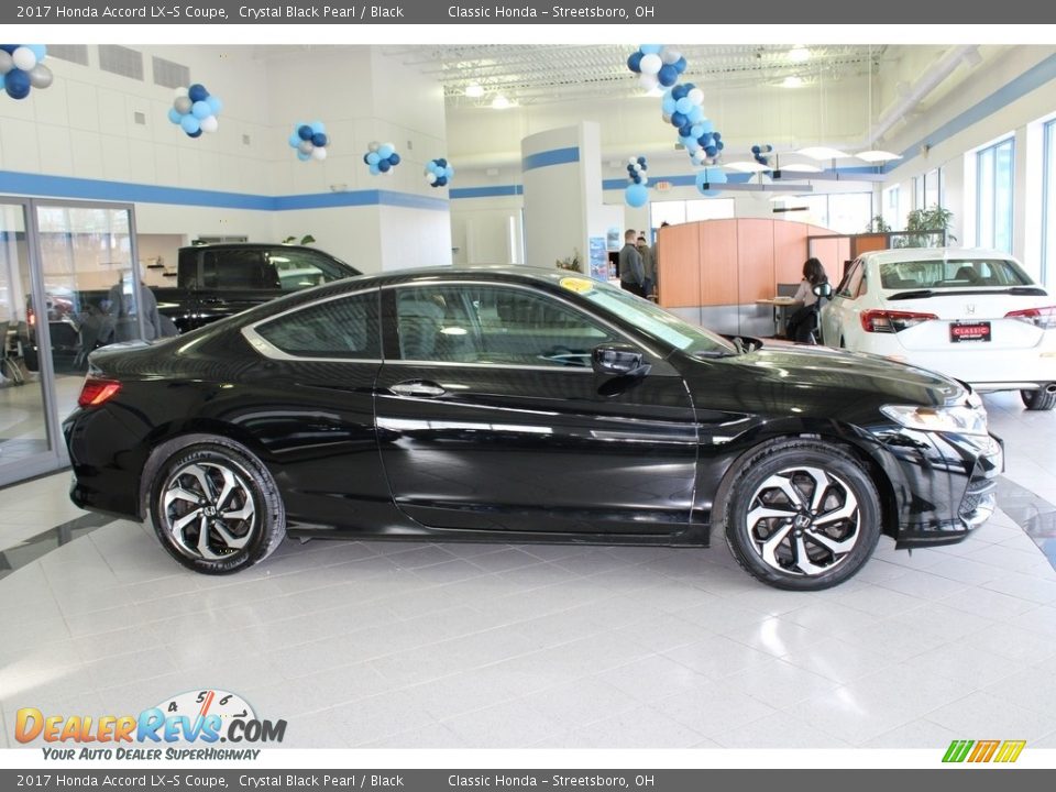 2017 Honda Accord LX-S Coupe Crystal Black Pearl / Black Photo #4