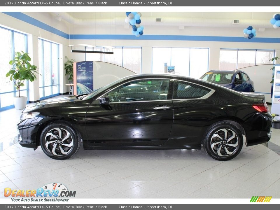 2017 Honda Accord LX-S Coupe Crystal Black Pearl / Black Photo #10