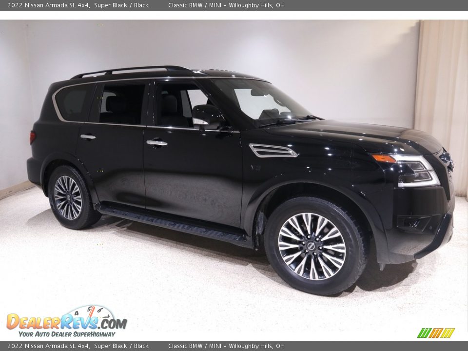 Super Black 2022 Nissan Armada SL 4x4 Photo #1