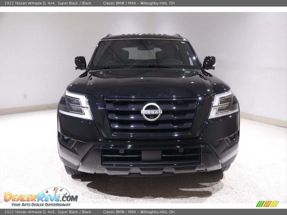 2022 Nissan Armada SL 4x4 Super Black / Black Photo #2