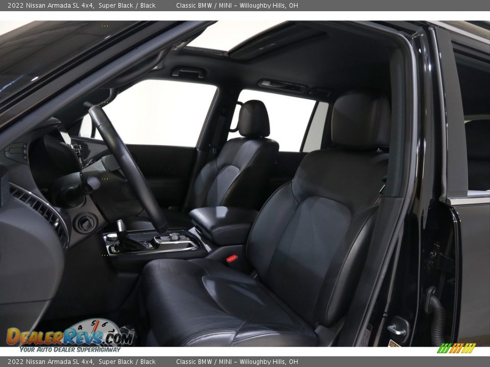 Front Seat of 2022 Nissan Armada SL 4x4 Photo #5