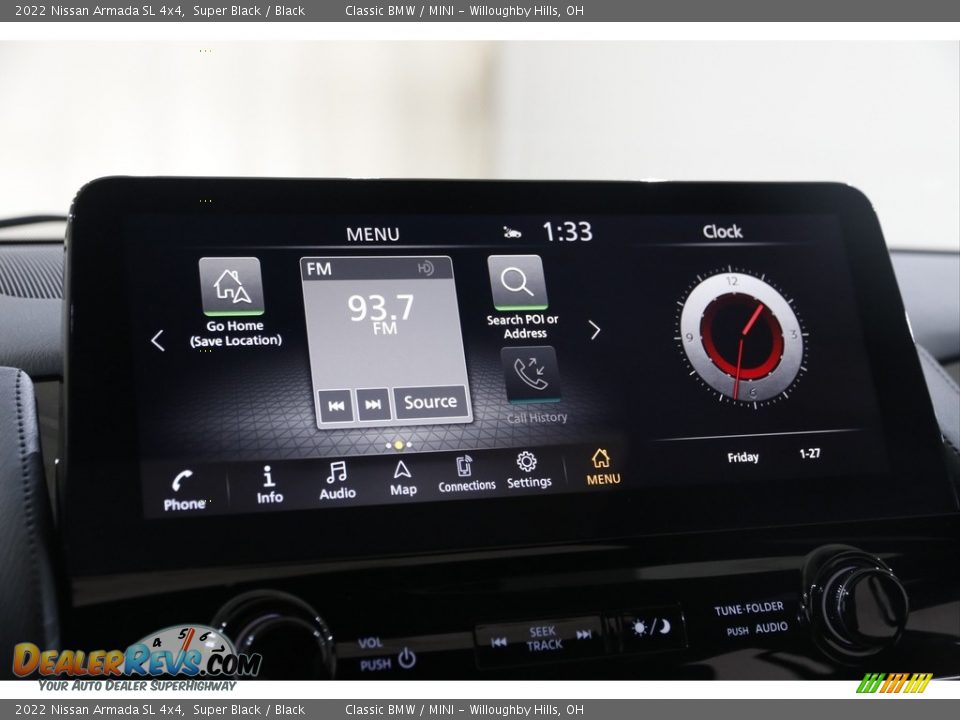 Controls of 2022 Nissan Armada SL 4x4 Photo #10