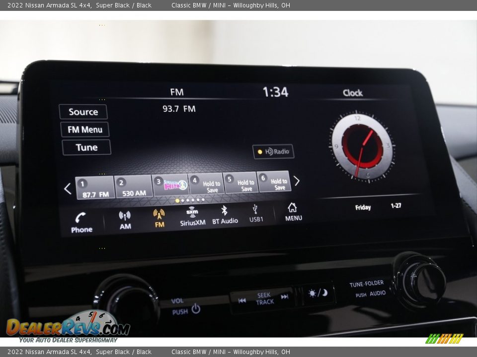 Controls of 2022 Nissan Armada SL 4x4 Photo #13