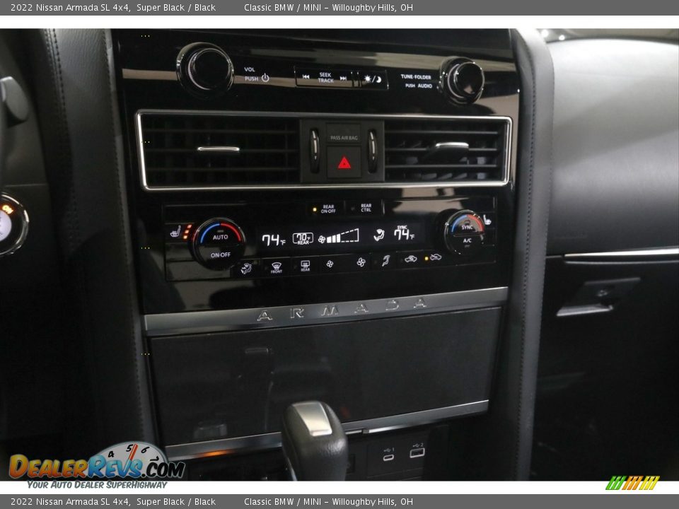 Controls of 2022 Nissan Armada SL 4x4 Photo #16