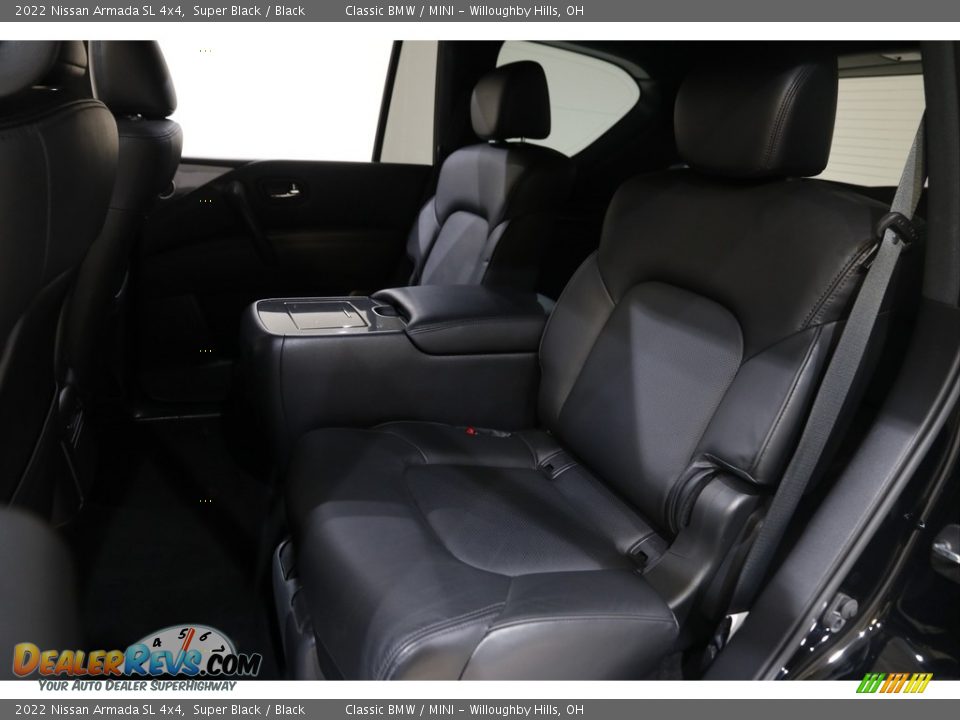 Rear Seat of 2022 Nissan Armada SL 4x4 Photo #23
