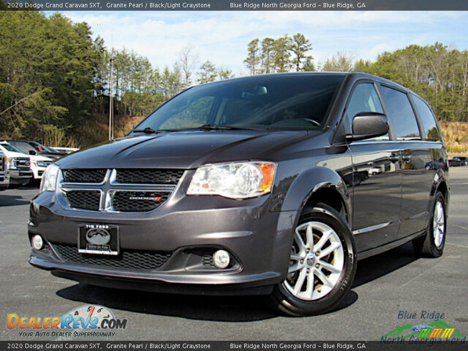 2020 Dodge Grand Caravan SXT Granite Pearl / Black/Light Graystone Photo #1