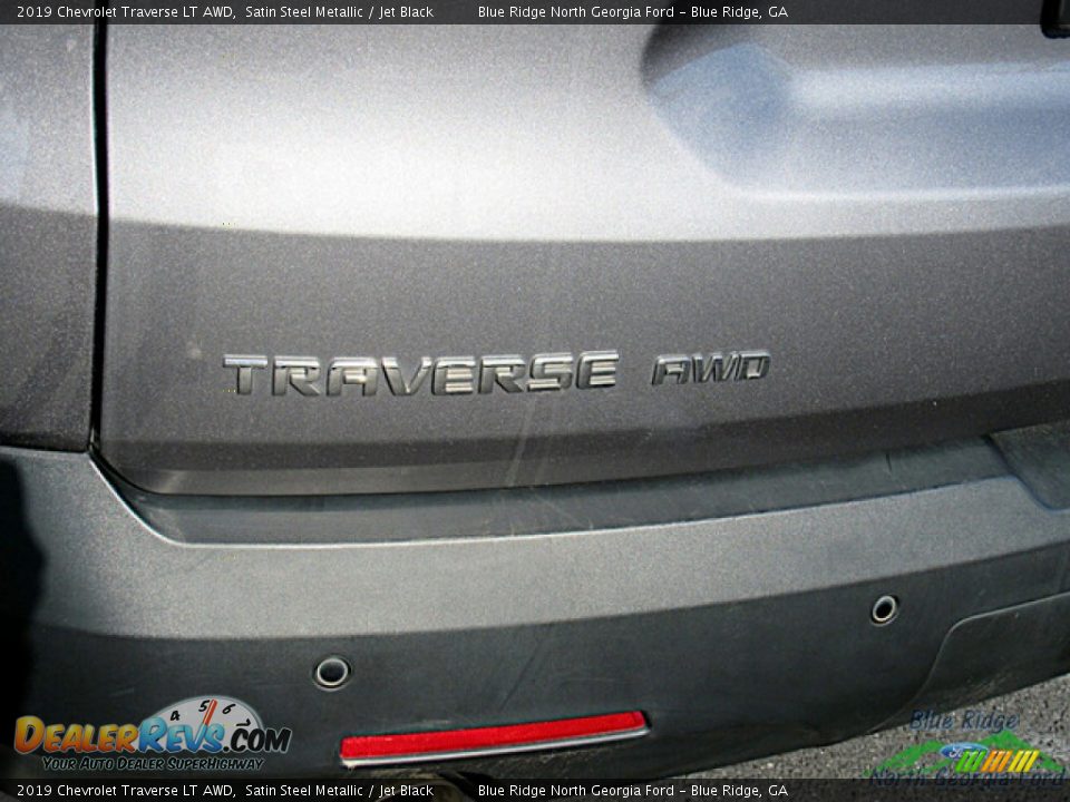 2019 Chevrolet Traverse LT AWD Satin Steel Metallic / Jet Black Photo #33