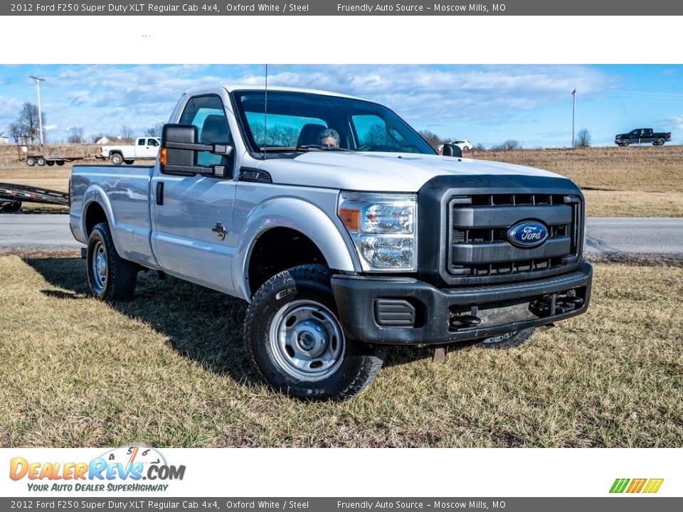 Front 3/4 View of 2012 Ford F250 Super Duty XLT Regular Cab 4x4 Photo #1