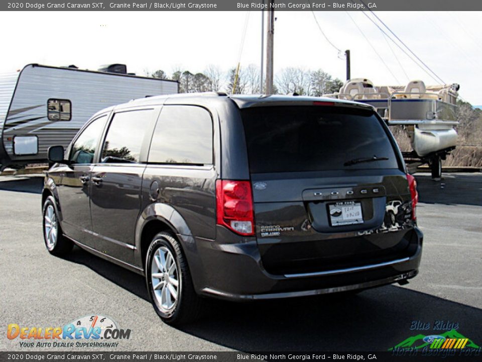 2020 Dodge Grand Caravan SXT Granite Pearl / Black/Light Graystone Photo #3