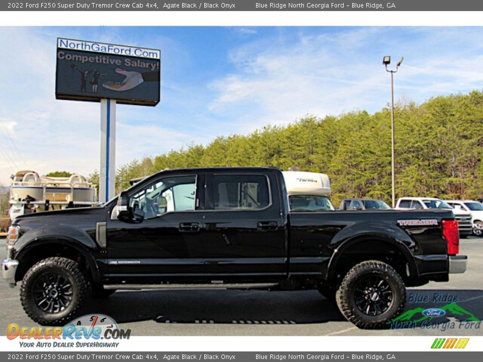 Agate Black 2022 Ford F250 Super Duty Tremor Crew Cab 4x4 Photo #2