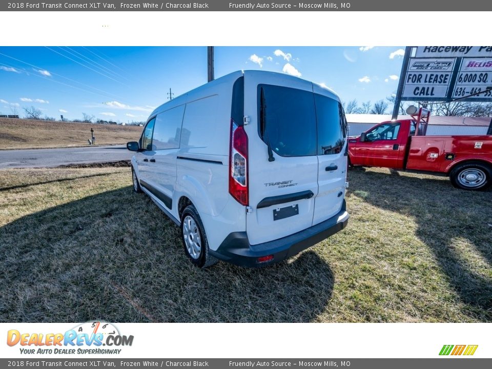 2018 Ford Transit Connect XLT Van Frozen White / Charcoal Black Photo #6