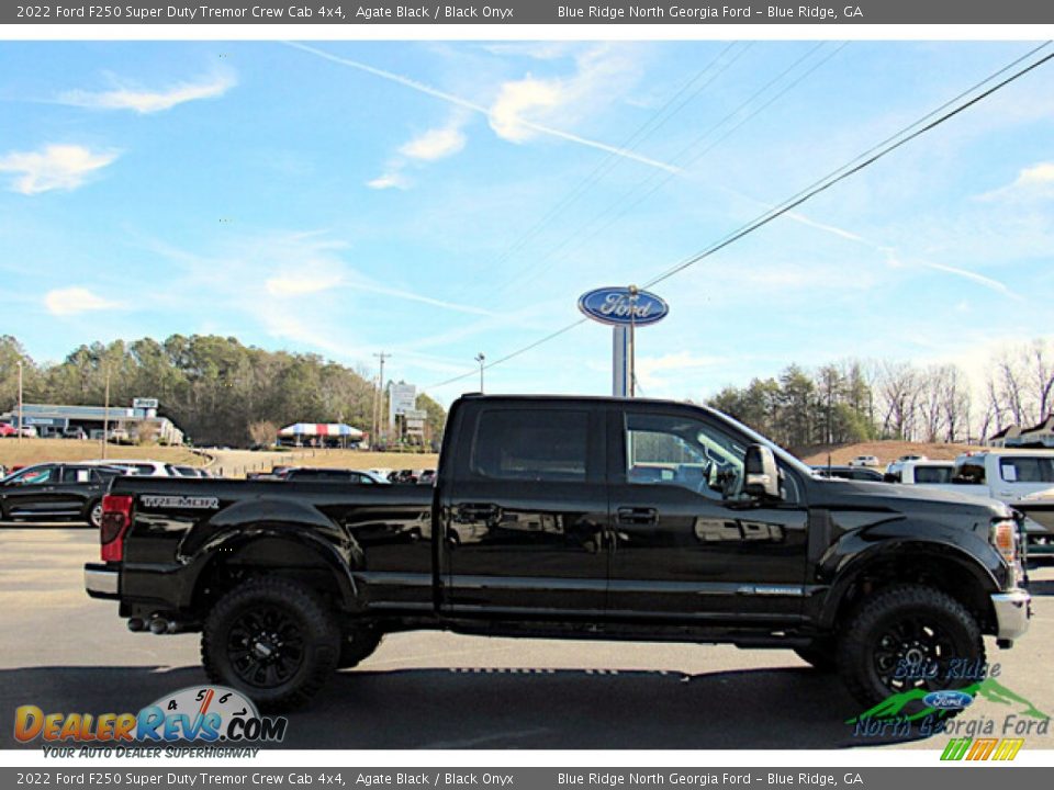 2022 Ford F250 Super Duty Tremor Crew Cab 4x4 Agate Black / Black Onyx Photo #6