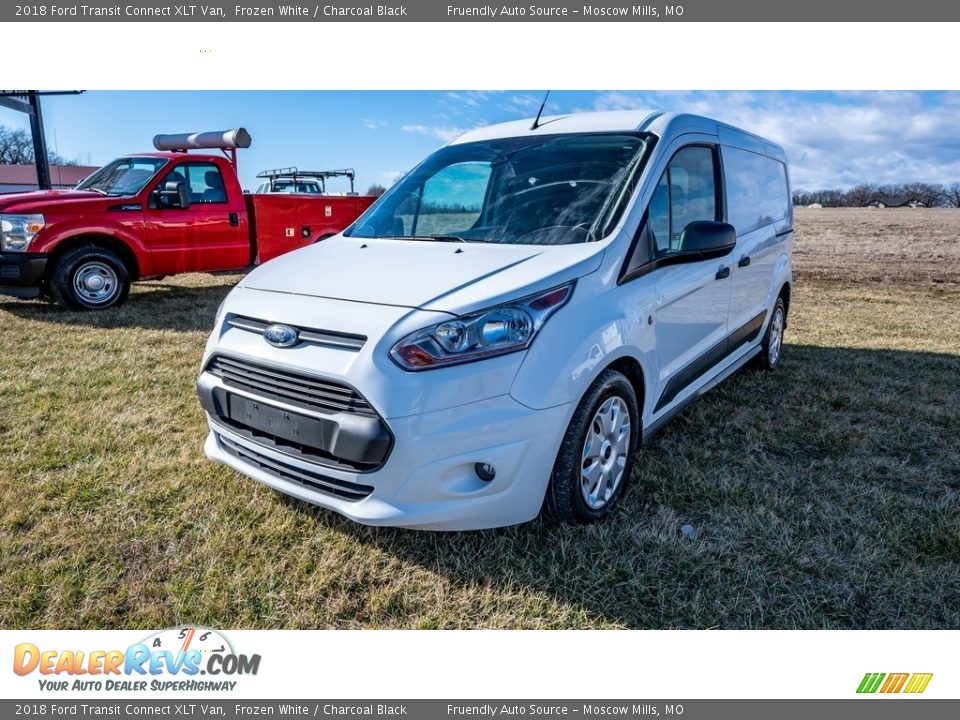 2018 Ford Transit Connect XLT Van Frozen White / Charcoal Black Photo #8