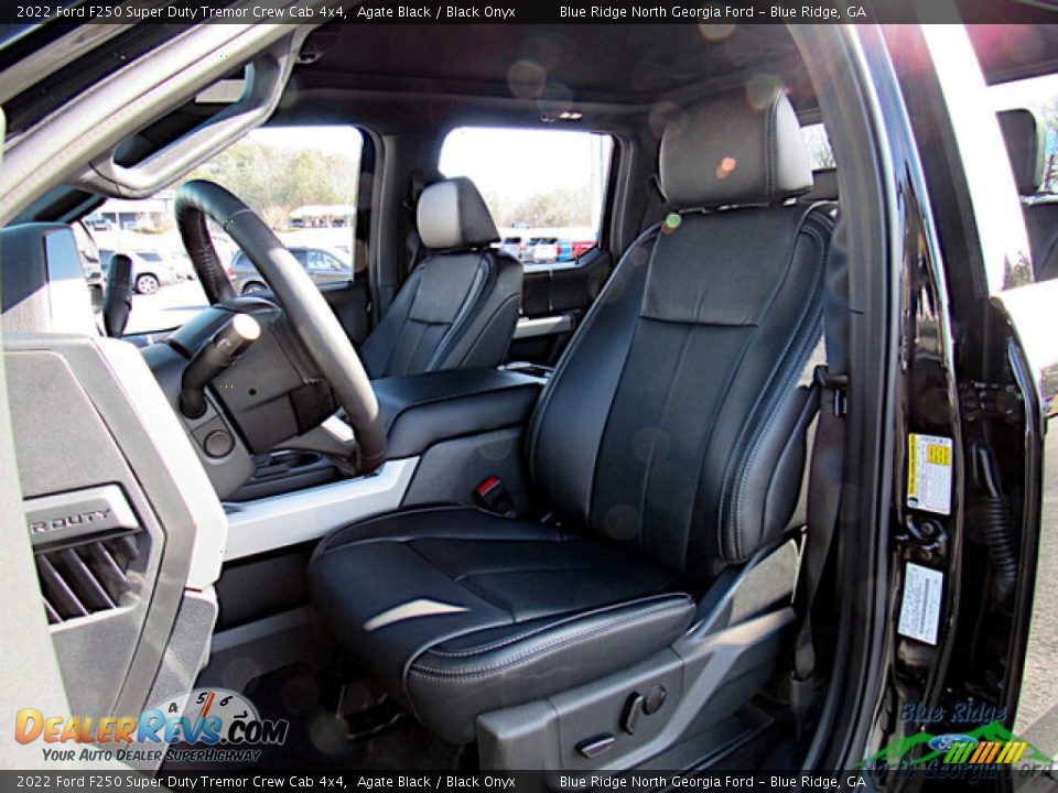 2022 Ford F250 Super Duty Tremor Crew Cab 4x4 Agate Black / Black Onyx Photo #11
