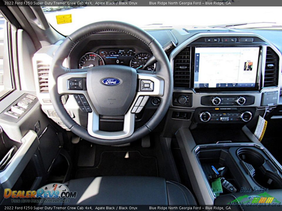 2022 Ford F250 Super Duty Tremor Crew Cab 4x4 Agate Black / Black Onyx Photo #15