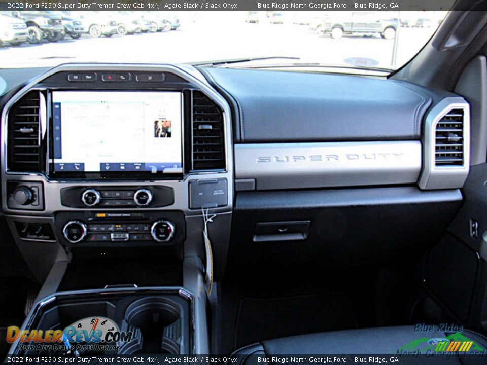 2022 Ford F250 Super Duty Tremor Crew Cab 4x4 Agate Black / Black Onyx Photo #16