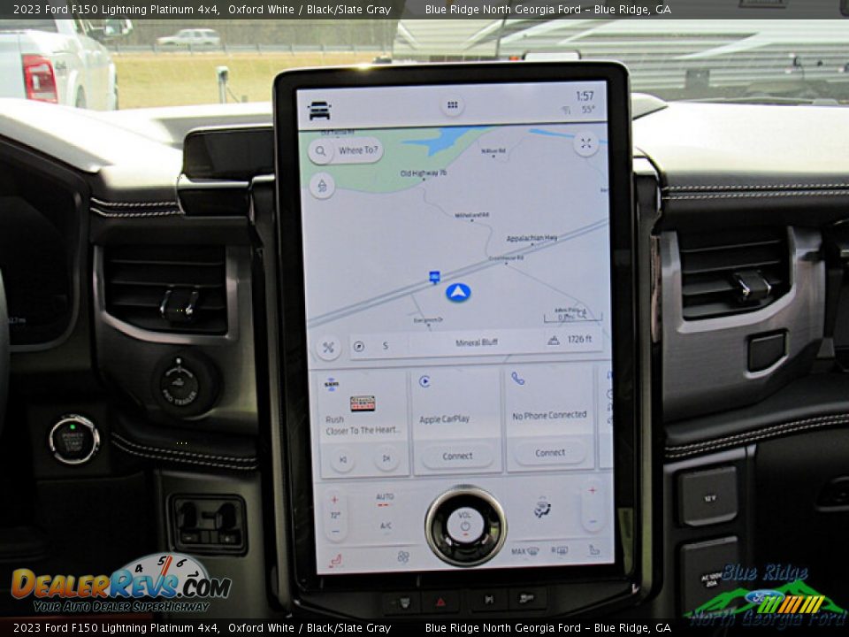 Navigation of 2023 Ford F150 Lightning Platinum 4x4 Photo #17