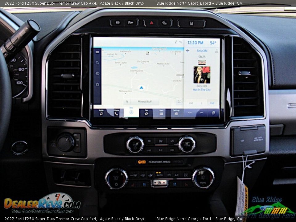 2022 Ford F250 Super Duty Tremor Crew Cab 4x4 Agate Black / Black Onyx Photo #18