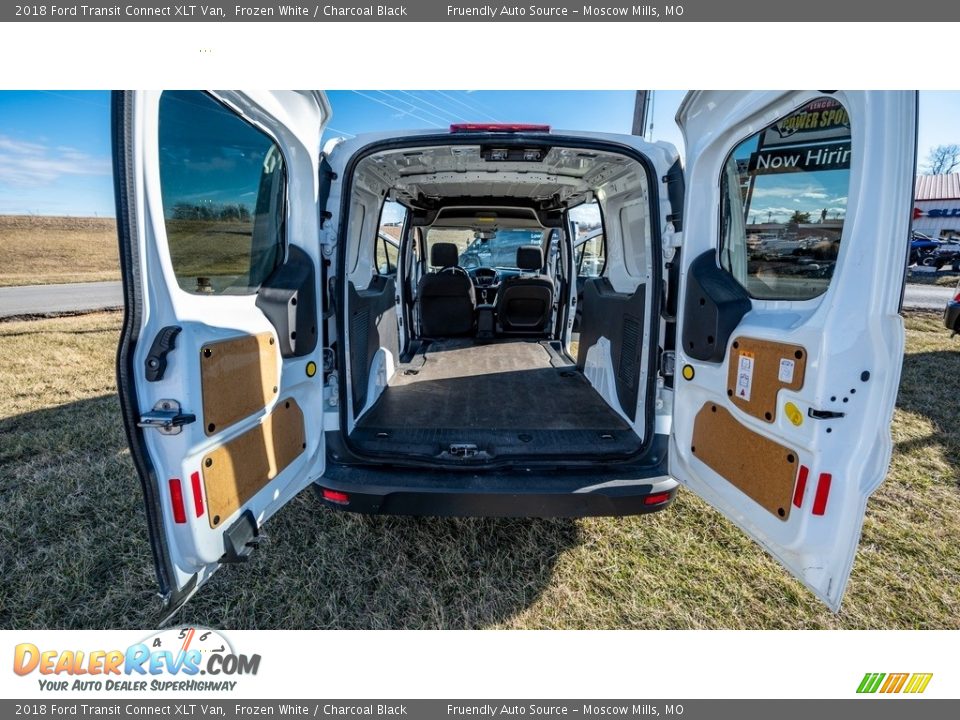 2018 Ford Transit Connect XLT Van Frozen White / Charcoal Black Photo #21