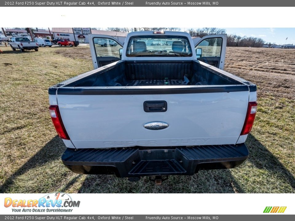 2012 Ford F250 Super Duty XLT Regular Cab 4x4 Oxford White / Steel Photo #20