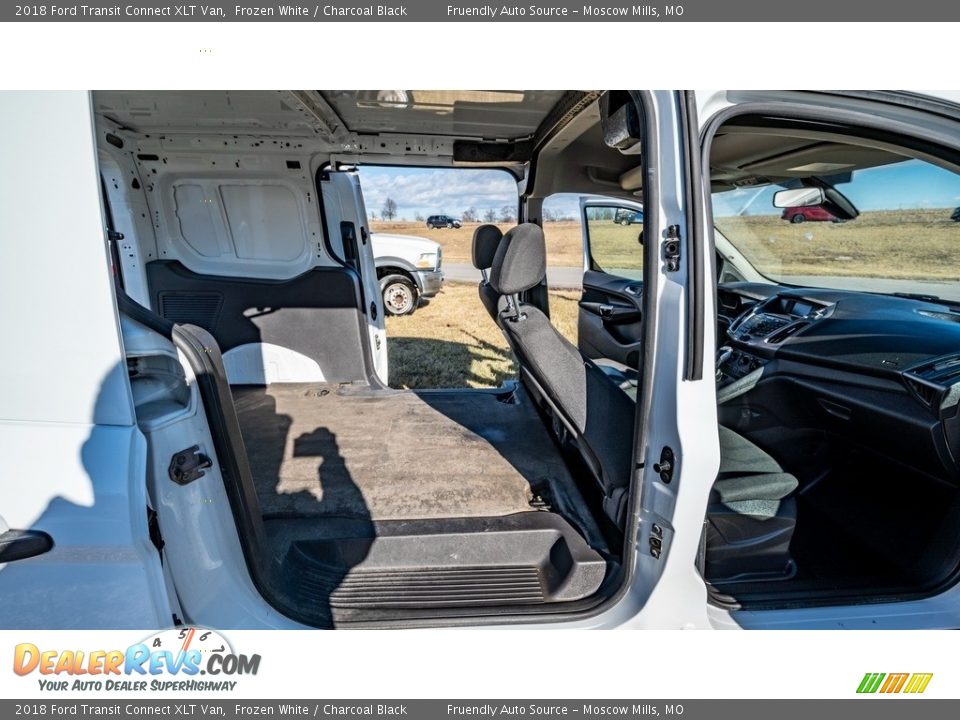 2018 Ford Transit Connect XLT Van Frozen White / Charcoal Black Photo #24