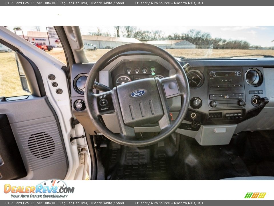 Controls of 2012 Ford F250 Super Duty XLT Regular Cab 4x4 Photo #25