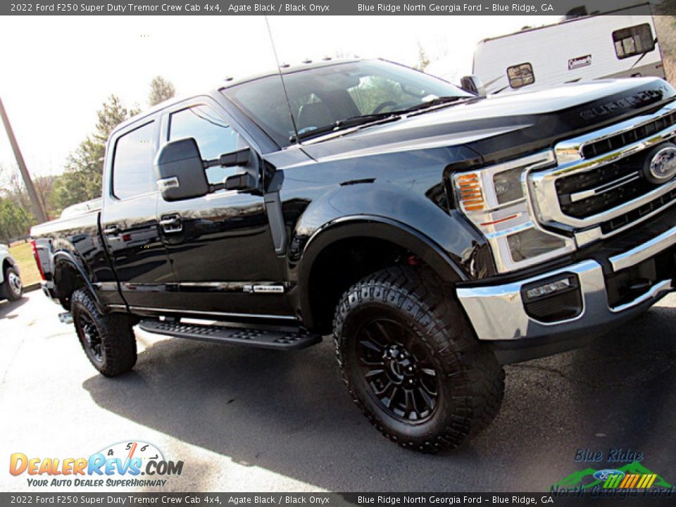 2022 Ford F250 Super Duty Tremor Crew Cab 4x4 Agate Black / Black Onyx Photo #29