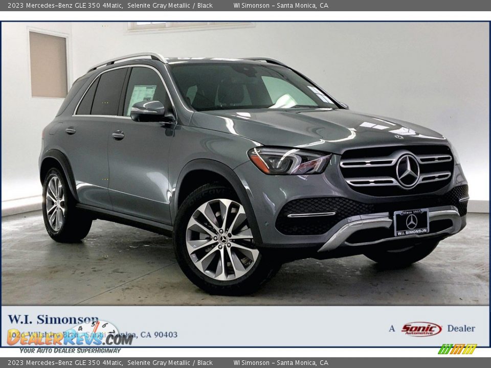 2023 Mercedes-Benz GLE 350 4Matic Selenite Gray Metallic / Black Photo #1