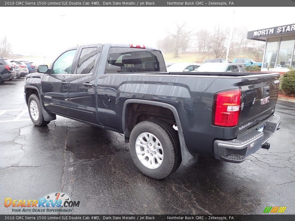 2019 GMC Sierra 1500 Limited SLE Double Cab 4WD Dark Slate Metallic / Jet Black Photo #3