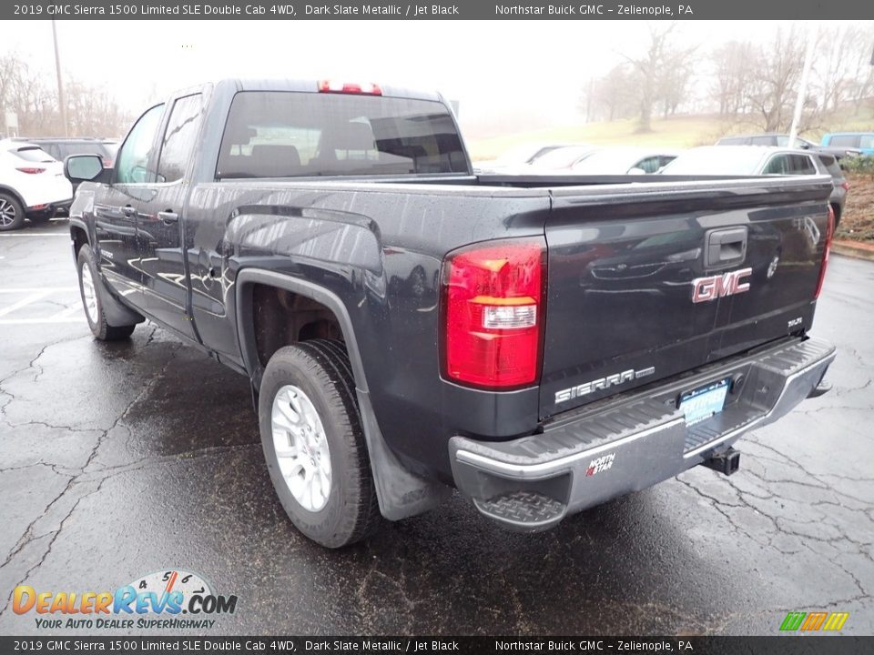 2019 GMC Sierra 1500 Limited SLE Double Cab 4WD Dark Slate Metallic / Jet Black Photo #4