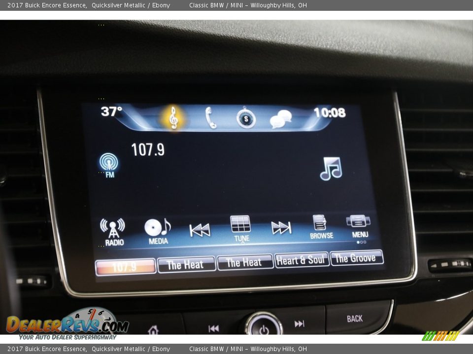 Controls of 2017 Buick Encore Essence Photo #10