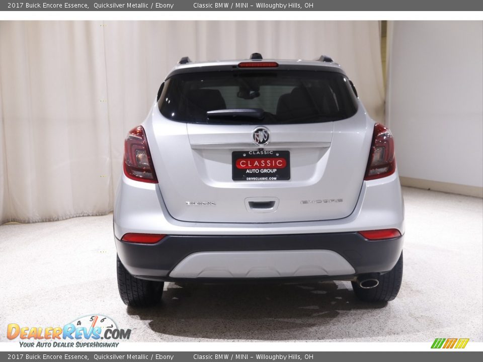 2017 Buick Encore Essence Quicksilver Metallic / Ebony Photo #20