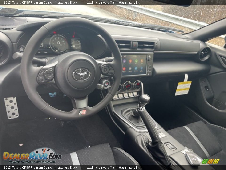 Black Interior - 2023 Toyota GR86 Premium Coupe Photo #3