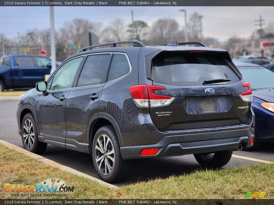 2019 Subaru Forester 2.5i Limited Dark Gray Metallic / Black Photo #8