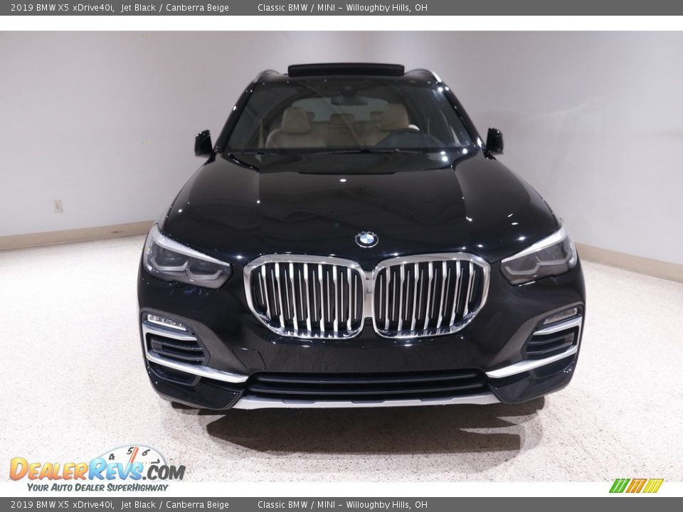 2019 BMW X5 xDrive40i Jet Black / Canberra Beige Photo #2