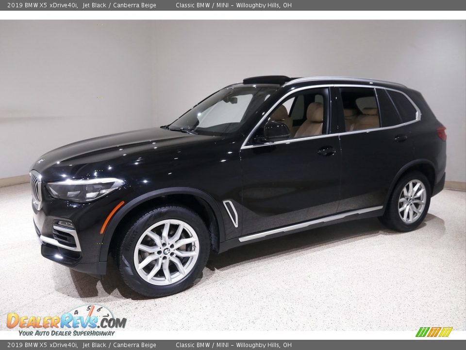 2019 BMW X5 xDrive40i Jet Black / Canberra Beige Photo #3