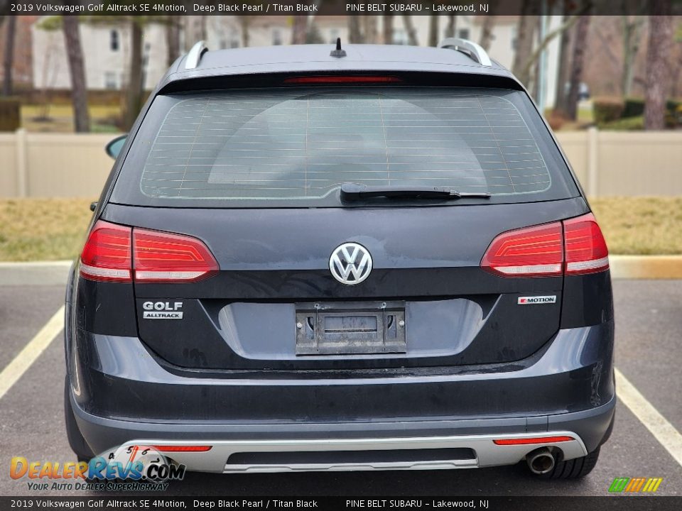 2019 Volkswagen Golf Alltrack SE 4Motion Deep Black Pearl / Titan Black Photo #6
