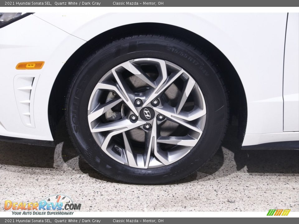 2021 Hyundai Sonata SEL Quartz White / Dark Gray Photo #20