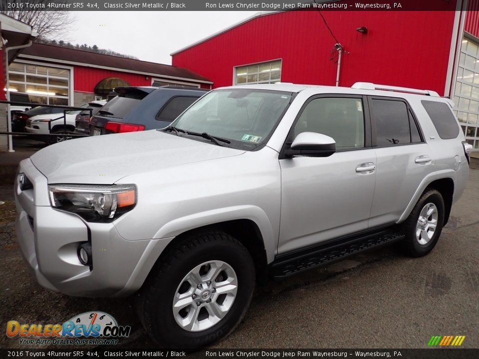 2016 Toyota 4Runner SR5 4x4 Classic Silver Metallic / Black Photo #1