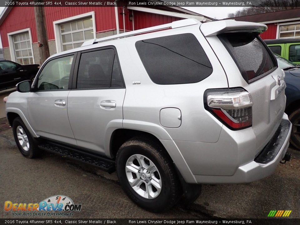 2016 Toyota 4Runner SR5 4x4 Classic Silver Metallic / Black Photo #2